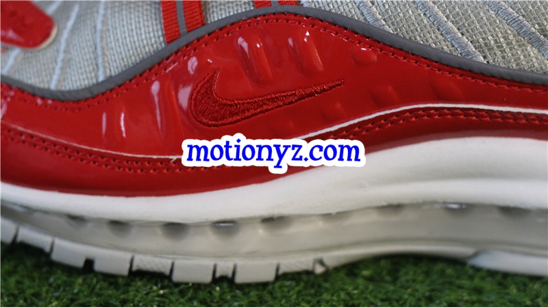 Nike Air Max 98 Supreme Red Silver